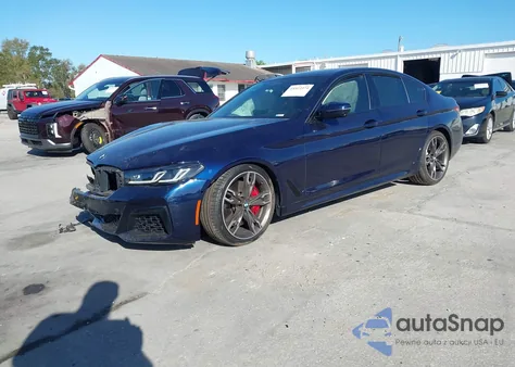 2021 BMW M550I xDrive z USA, uszkodzony, nr VIN WBA13BK02MCF31919